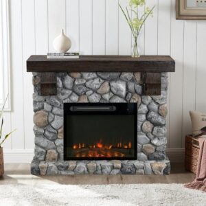 Festivo 44 in. Freestanding Electric Fireplace