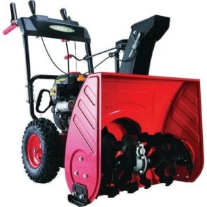 PowerSmart 26” 212cc Two Stage Gas Self Propelled Snow Blower with Electric Start