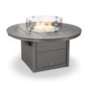 POLYWOOD 48″ Round Fire Pit Table